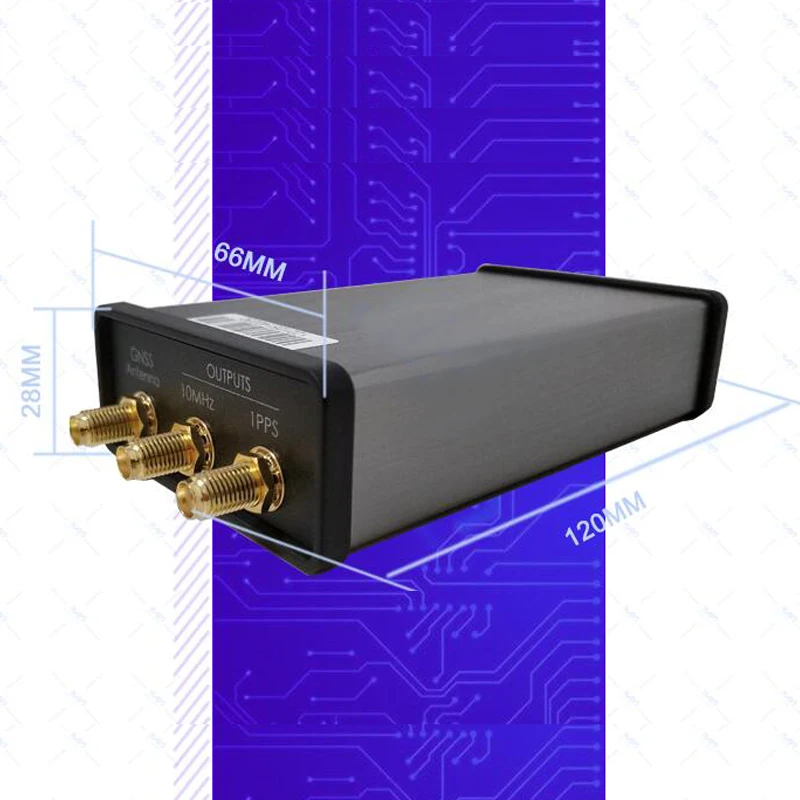 Maxgeek GPS осциллятор для частоты GNSS часы с учеником + BD двойной режим 10 МГц выход