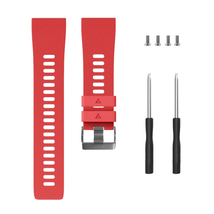 Силиконовый ремешок для часов браслет+ винты для инструментов Garmin Forerunner 35 GV99