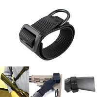 military airsoft tactical buttstock sling adapter rifle stock gun strap gun rope strapping belt