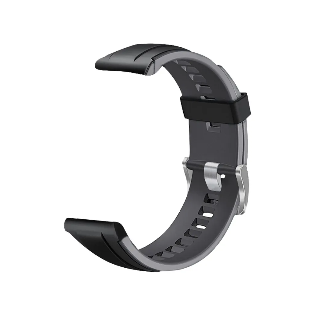 

For Huawei Watch GT Active 46mm Honor Magic Silicone Strap Dual Color Bracelet Watchbands Smart Watches Bands
