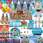 Детские аксессуары Disney, аксессуары для детского дня рождения, детский душ, Вуди, Базз, светильник, латексный шар, чашка-слинг, украшение для вечеринки, подарок
