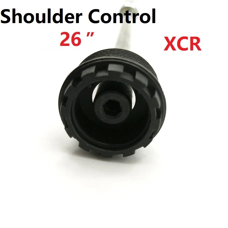 XCR-Shoulder 26 Передняя вилка для велосипеда, запчасти для ремонта SR SUNTOUR EPIXON XCR XCT XCM, амортизирующий шток амортизатора, блокирующий переключатель, контрольный ключ - Цвет: XCR-Shoulder 26