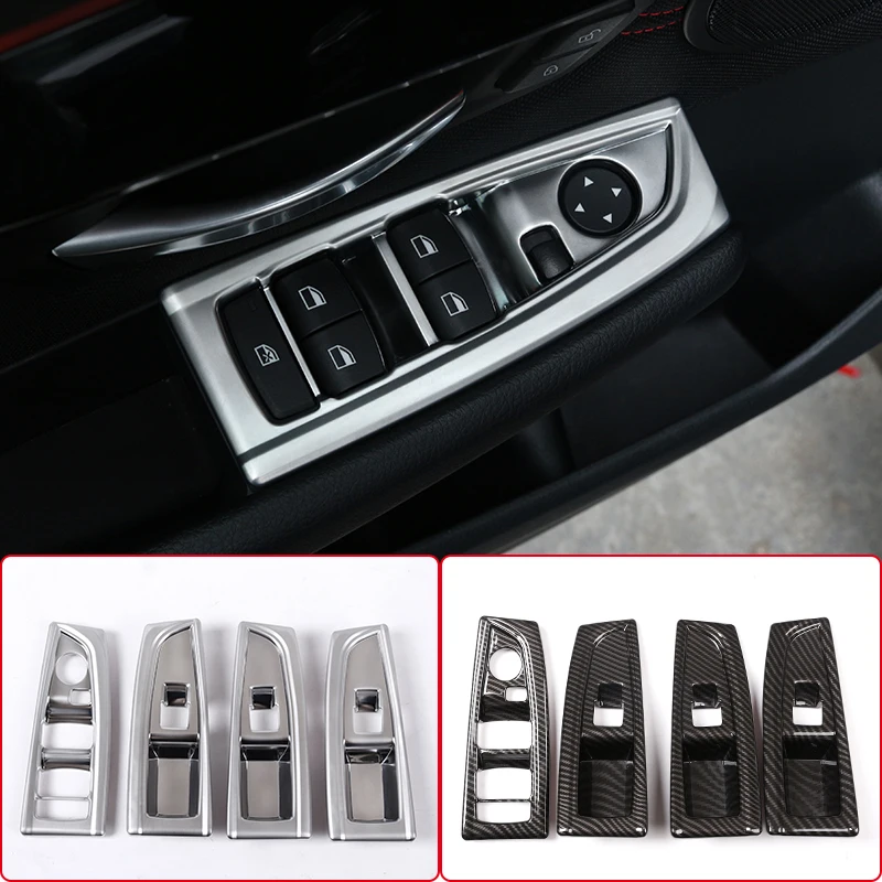 

For BMW 2 Series F45 F46 2015-2019 Car Window Lift Switch Panel Trim Cover Frame ABS Chrome Interior Accessories Auto Stickers