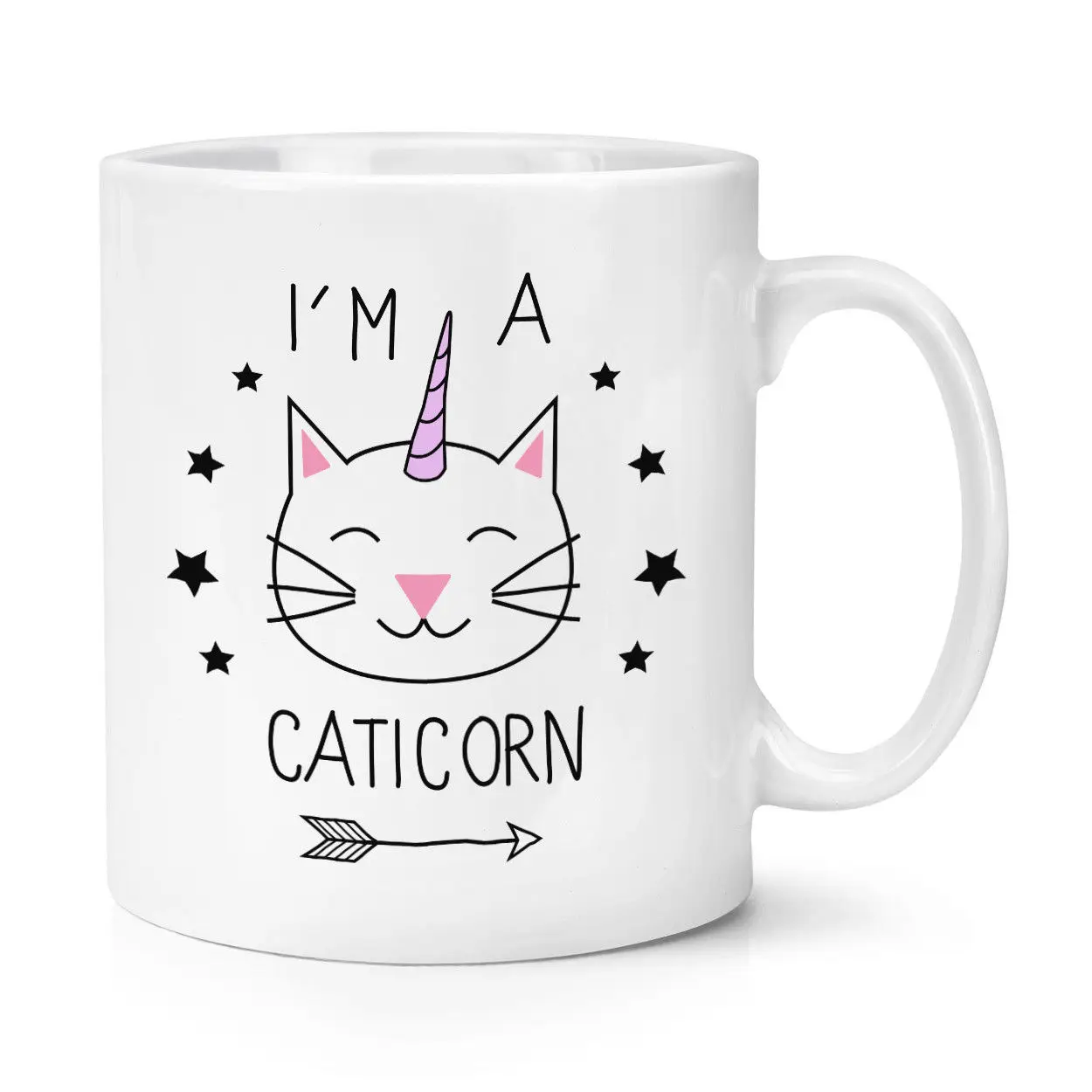 Я CATICORN чашки зверей единорогов Смешной безумный кот леди новинка чашки|Кружки| |