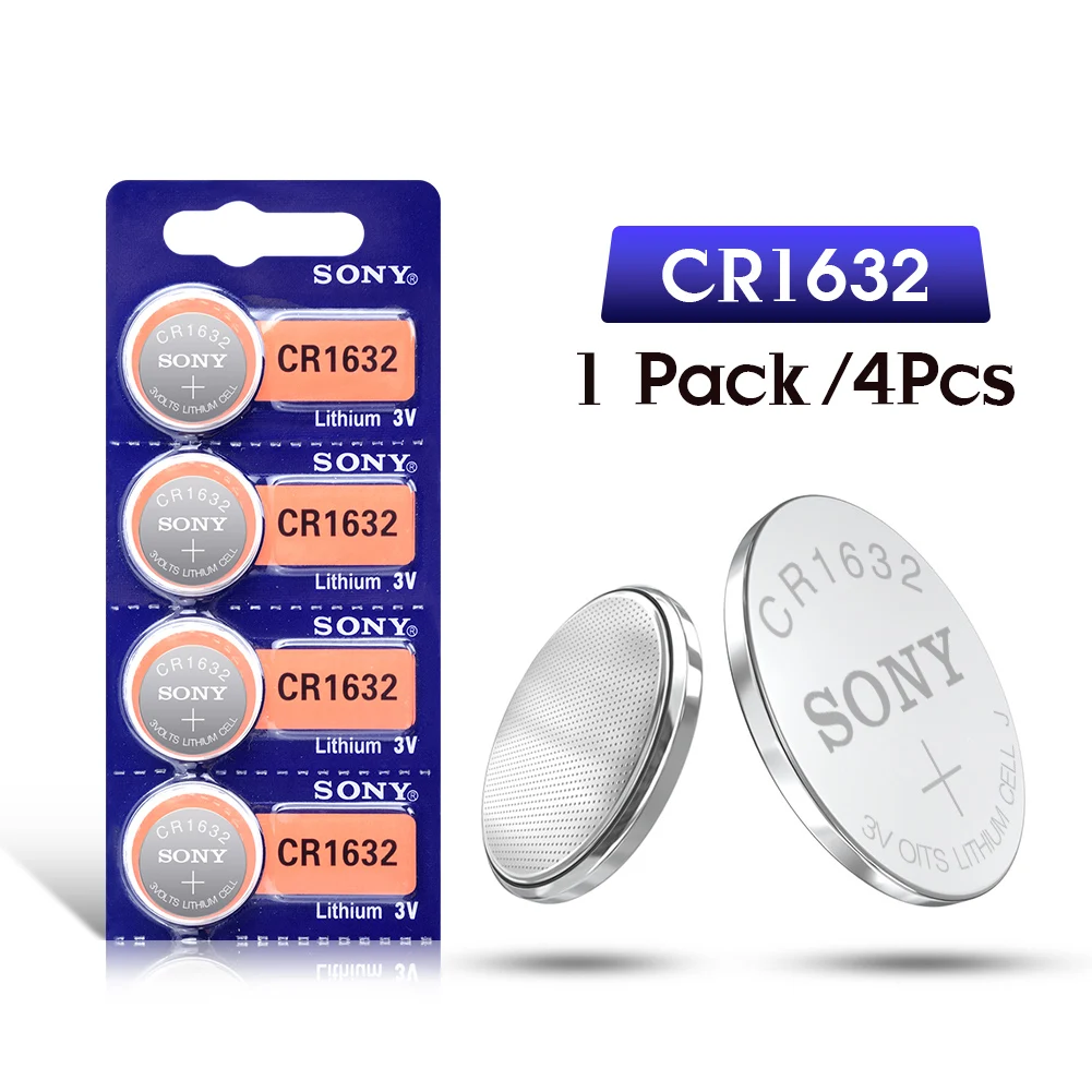 4 шт. для SONY Original CR1632 CR 1632 ECR1632 DL1632 KCR1632 LM1632 3V литиевые батареи игрушек Часы|Часовые