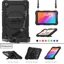 360 Rotation Kickstand Tablet Case For Samsung Galaxy Tab A7 10.4 SM T505 Tab A6 A 8 10.1 2019 T515 S6 Lite S7 Protective Cover