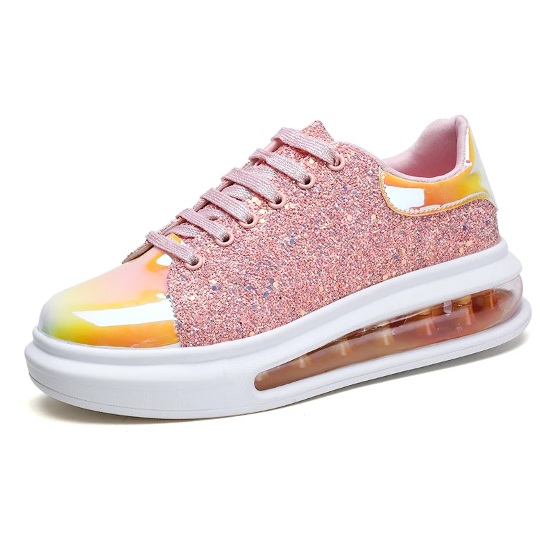 Женские туфли новинка 2020 модная повседневная обувь дышащие кроссовки на