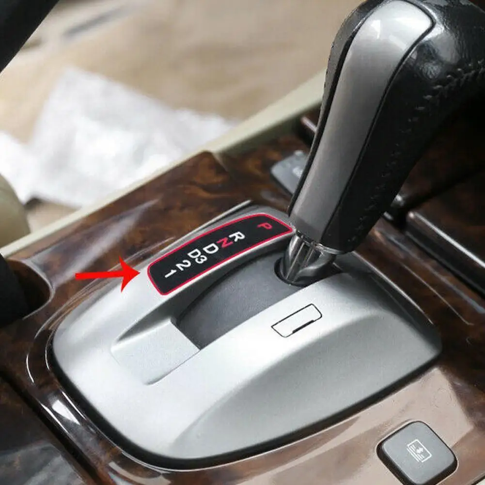 

1 шт. Автомобильная наклейка для внутреннего интерьера для Honda Accord 2008-2013 переключатель передач черный дисплей консоль отделка панель палка ...