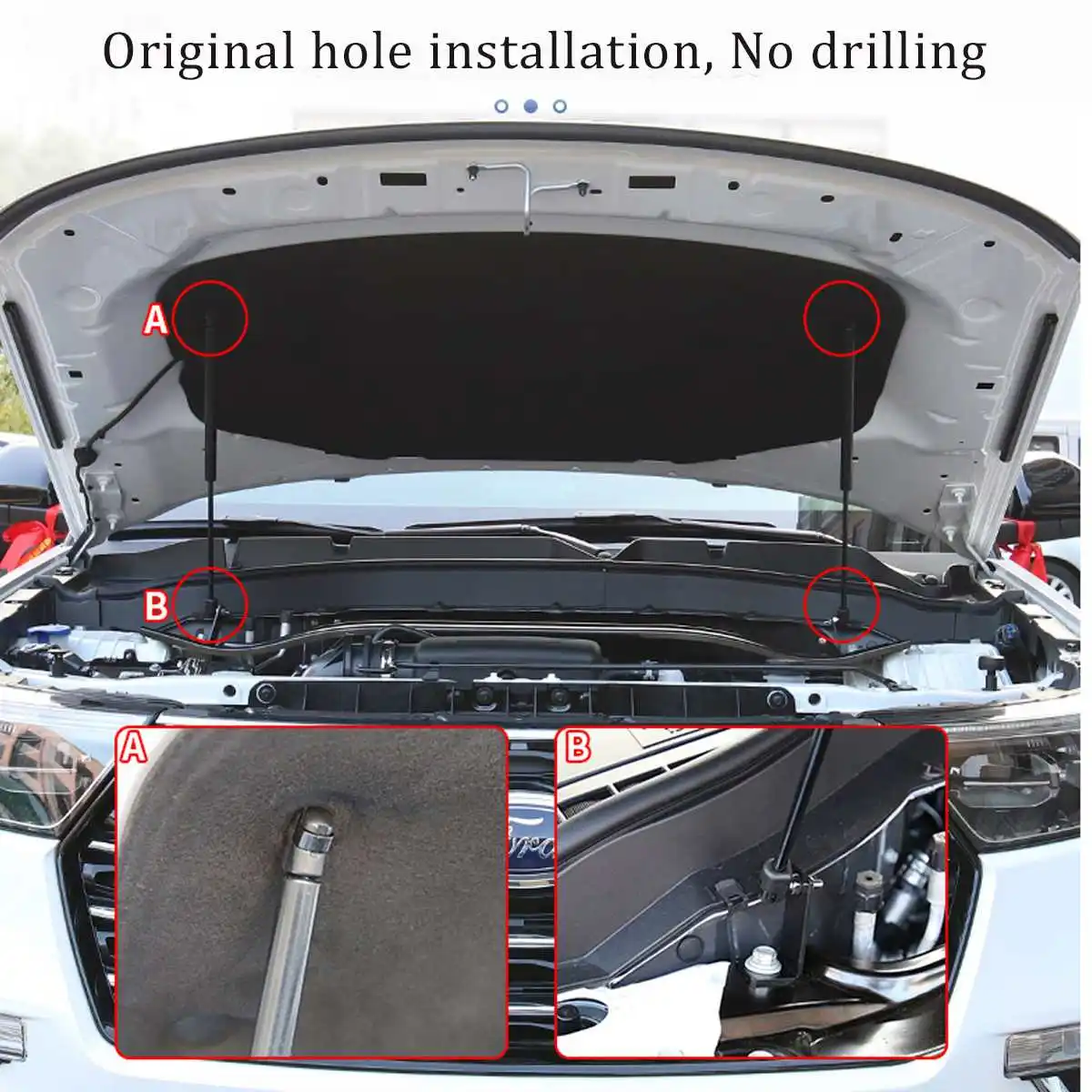 2 шт. амортизаторы для передней капота автомобиля Ford Explorer 2020 2021 | Автомобили и