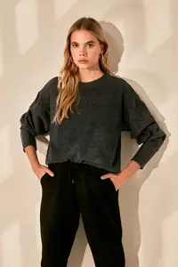 Трикотажная блузка с ресницами TWOAW21BZ0280