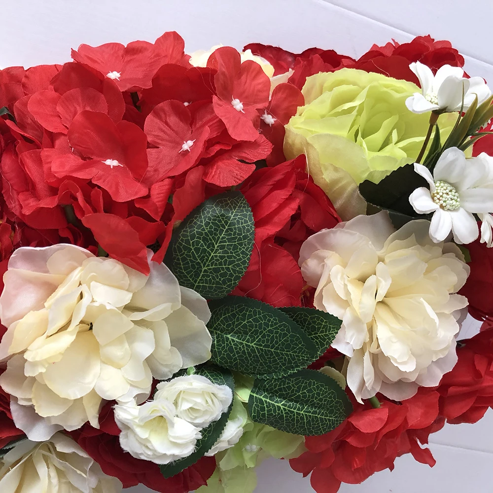 Новый дизайн 1 мл x 25 см W/шт. 5 шт./лот красная смесь цветок для Pivilon дорожки сцены