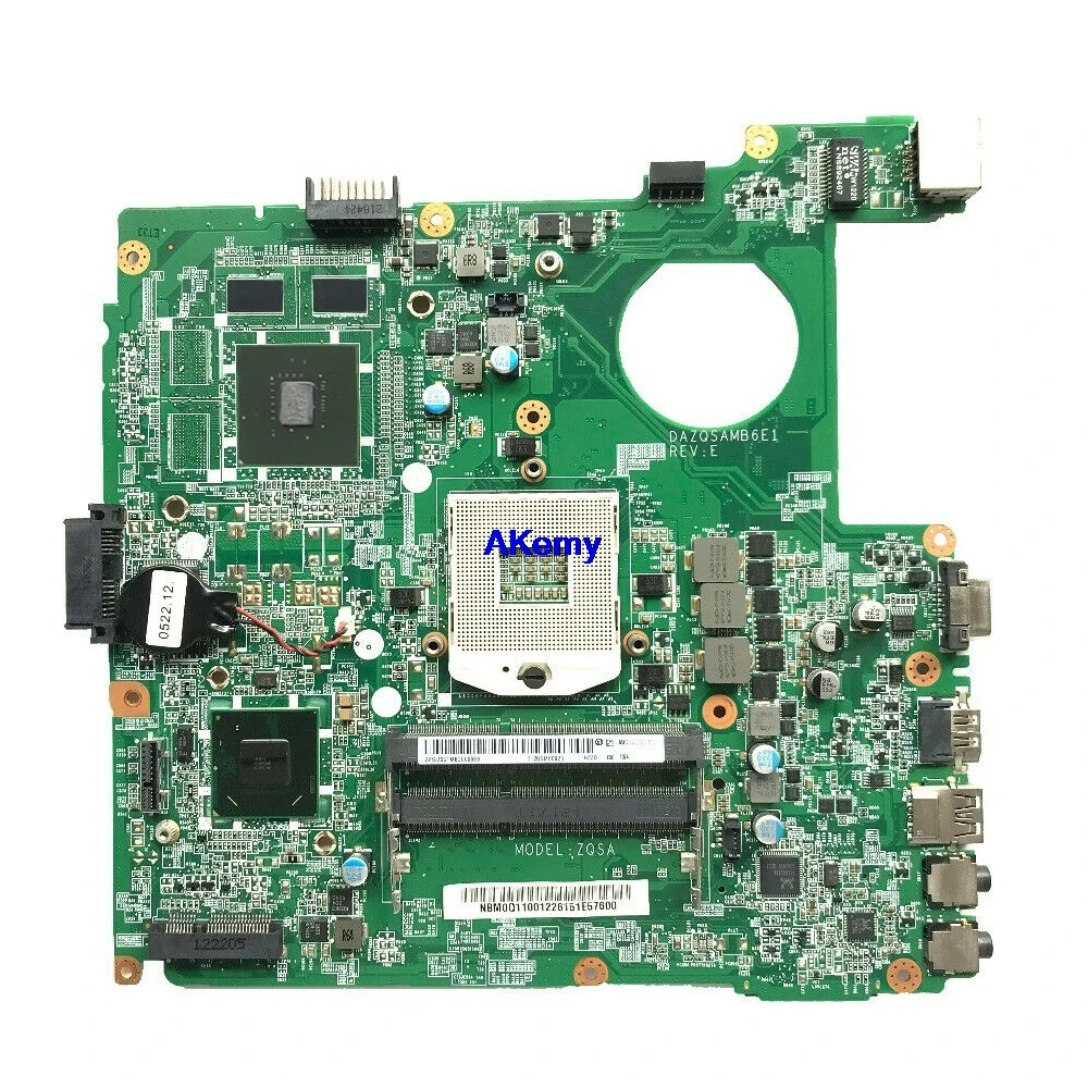 Материнская плата для ноутбука For Acer E1-431 E1-471 основная DAZQSAMB6F1 DAZQSAMB6E0 w/ 1GB чип