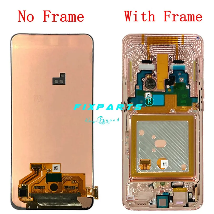 Оригинальный супер AMOLED ЖК дисплей для SAMSUNG Galaxy A80 A805 сенсорный экран дигитайзер