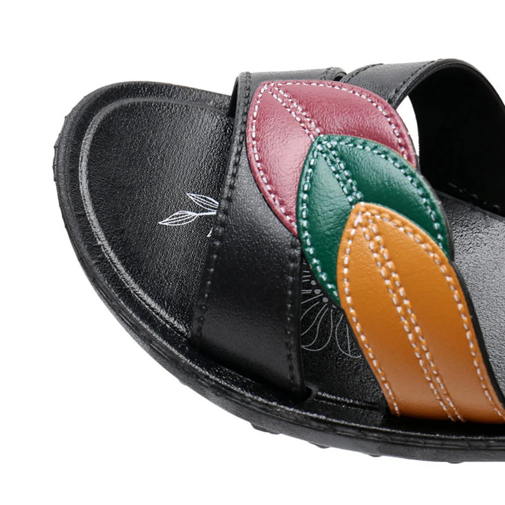 

Female Summer Shoes Women Sandals Cheap Walking Shoes Women Slides Leaves PVC Mom Sandals 2021 Classic Shoes Woman Flip Flops