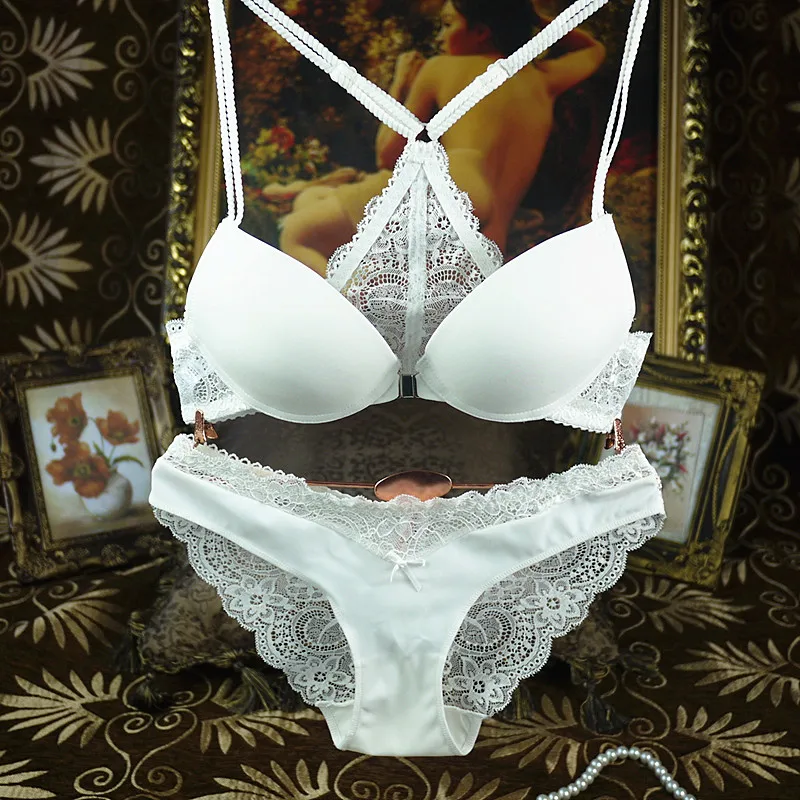 2019 Для женщин нижнего белья бюстгальтер с застежкой спереди Бесшовные