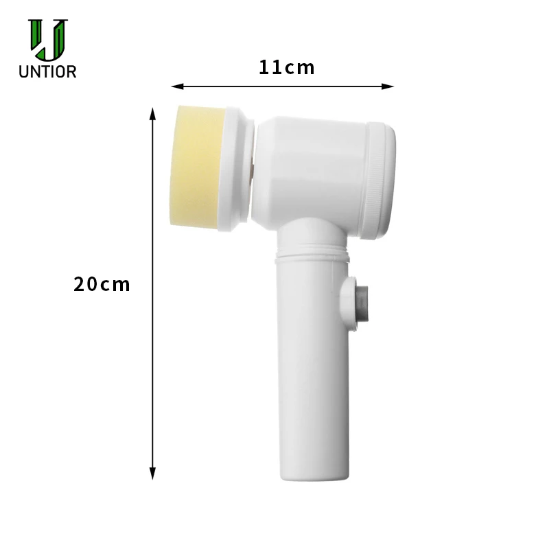

UNTIOR Handheld Electric Cleaning Brush 5-in-1 Bathtub Toile Cleaning Tools Kitchen Bathroom Sink Multifunction Electric Brush