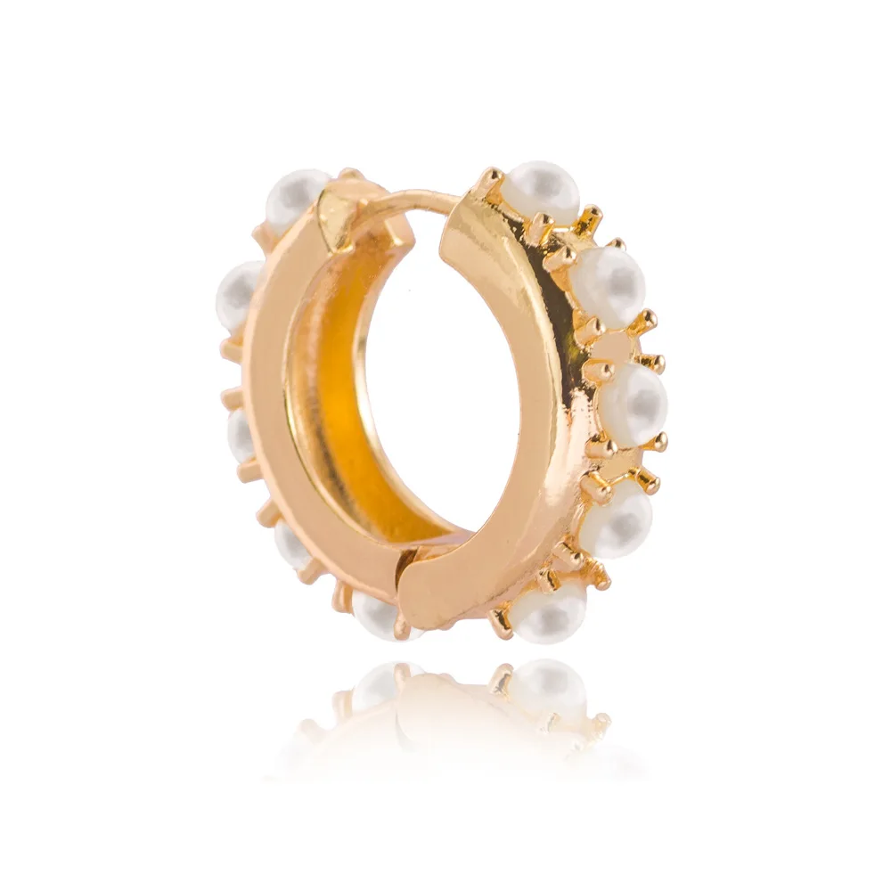 2020 модные круглые серьги женские красочные жемчужные большие золотые