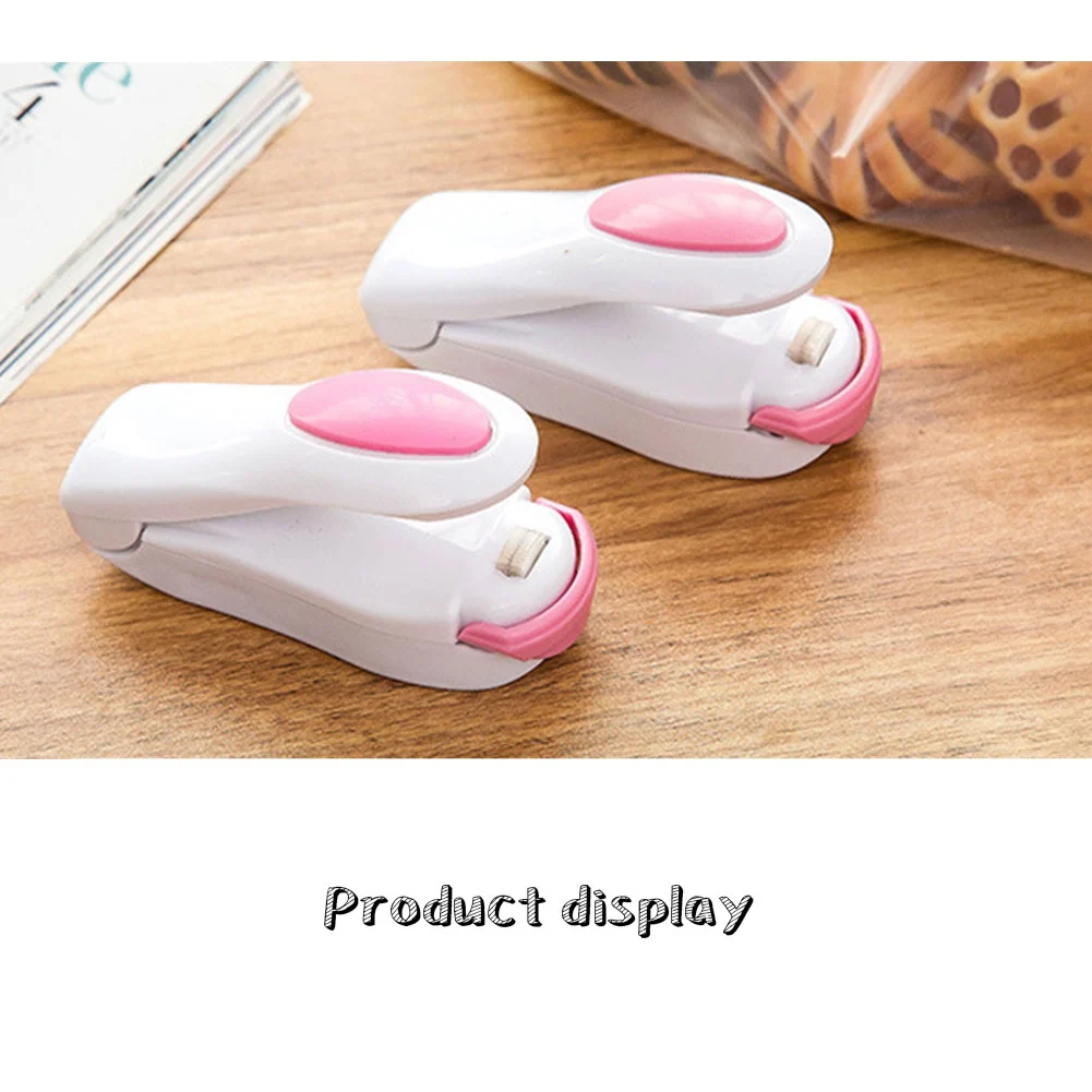 

Mini Portable Food Sealer Food Clip Heat Sealing Machine Sealer Home Snack Bag Sealer Household Machine Kitchen Accessories