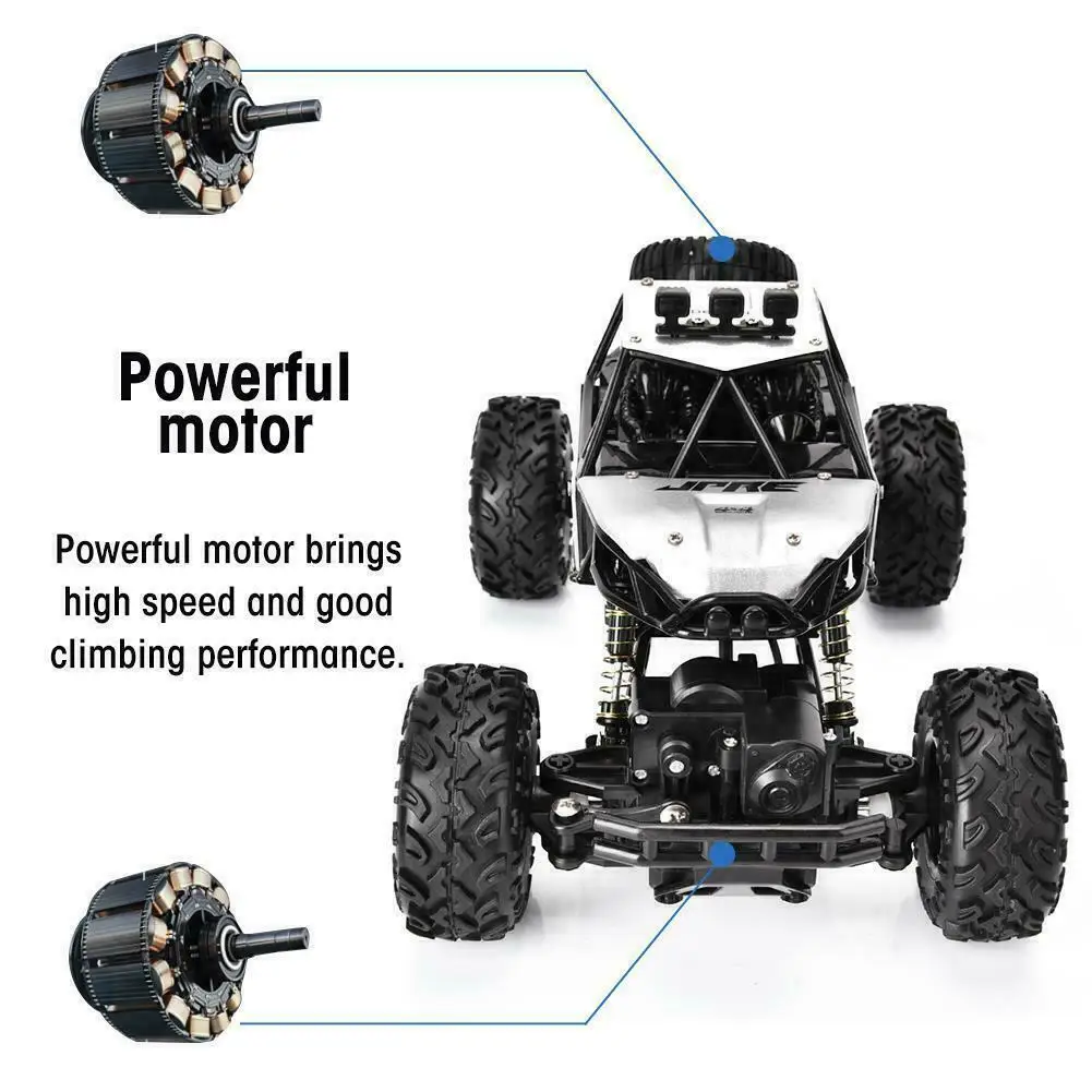 4WD RC Monster Truck внедорожник 2,4G дистанционное управление Buggy Crawler автомобиль