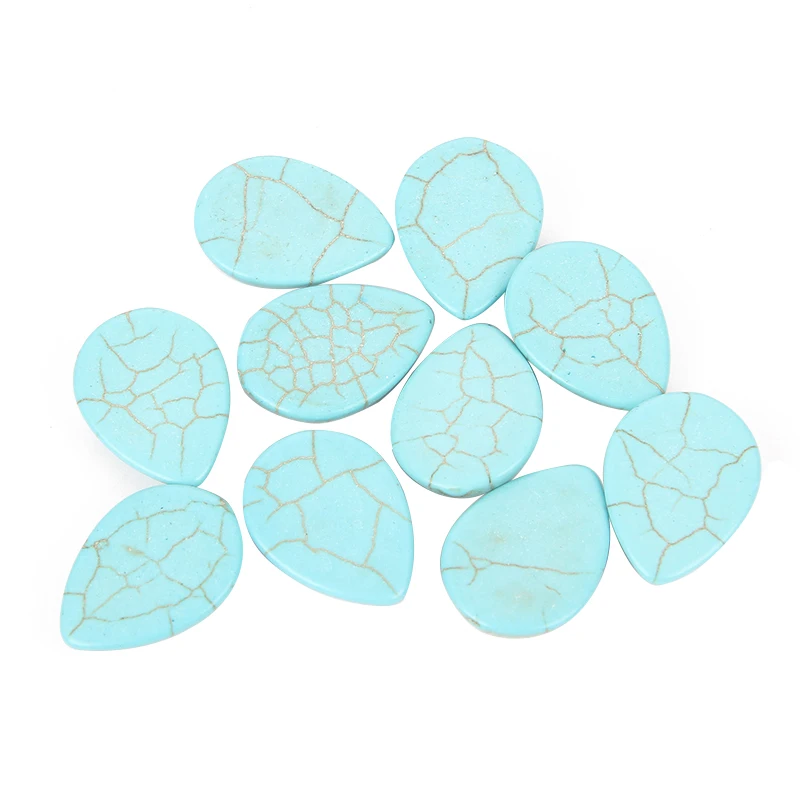 10 шт. бирюзовые аксессуары для украшения | Украшения и