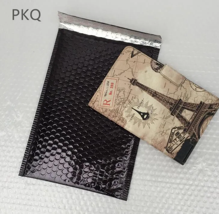 

20pcs Wholesale Black Bubble bags Foam Envelope Foam Foil Office Packaging Envelope bag Moisture proof Vibration Bag 20x28cm