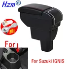 Подлокотник для Suzuki IGNIS, интерьерный ящик для хранения, 4USB, простой светодиодный автомобильный подлокотник