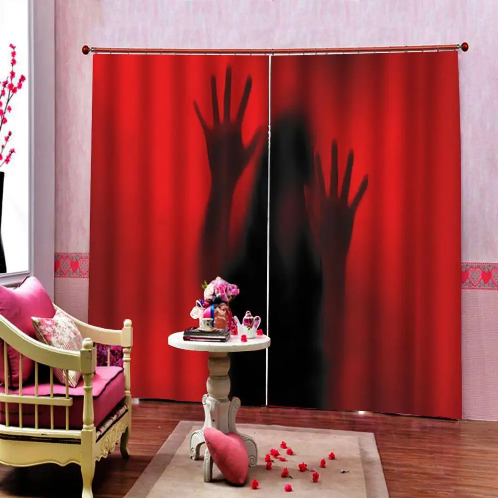 Creative 3D Curtains Window Living Room Bedroom Curtain Drapes personality fashion Cortinas | Дом и сад