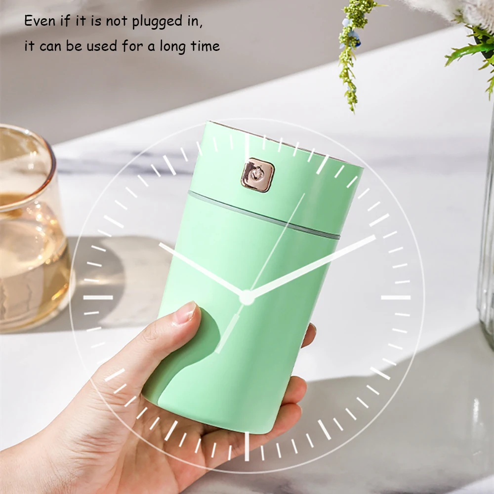 

Портативный увлажнитель воздуха с зарядкой от USB и светодиодной подсветильник кой