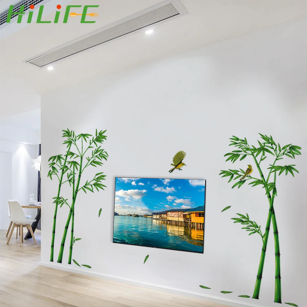 HILIFE 2 шт. настенные наклейки съемные аксессуары для украшения дома