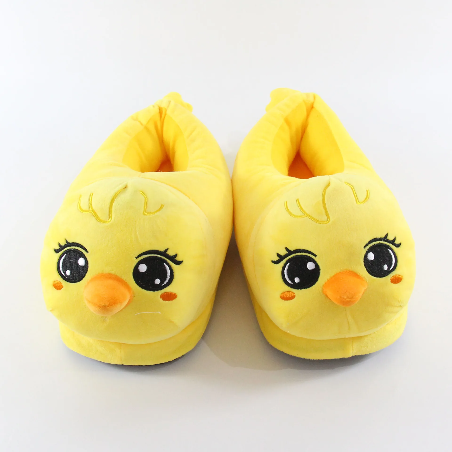 

Cute Animals Furry Slippers for Women Winter Keep Warm Home Girls Plush Slides Females Soft Sole Floor Slipper