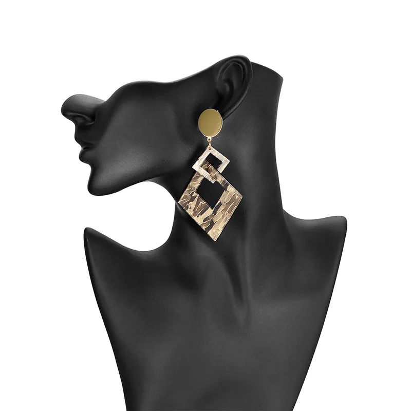 Новинка серьги в Корейском стиле из смолы и акрила уникальные большие маленькие