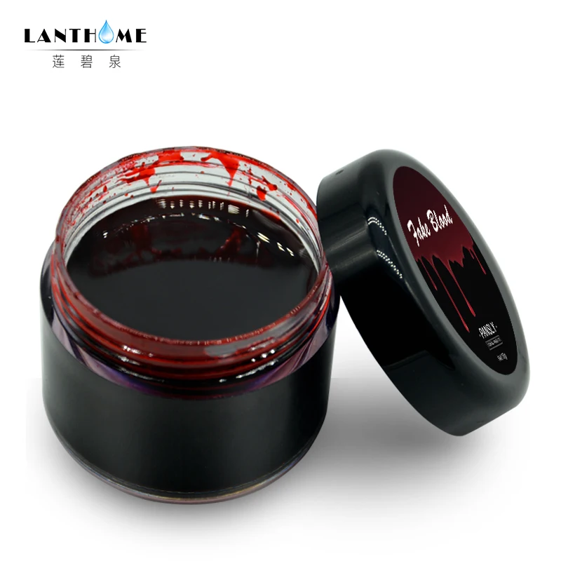 1 шт. поддельный кровяной макияж для лица краска тела принадлежности макияжа на