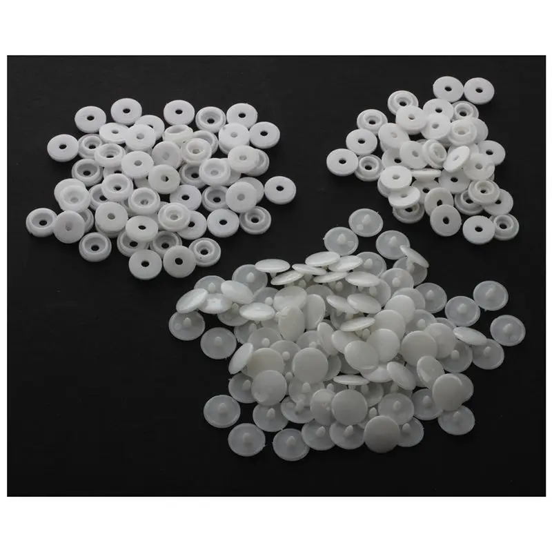 50 pcs T3 KAM SNAPS press studs Scrapbook Sewing buttons white | Дом и сад