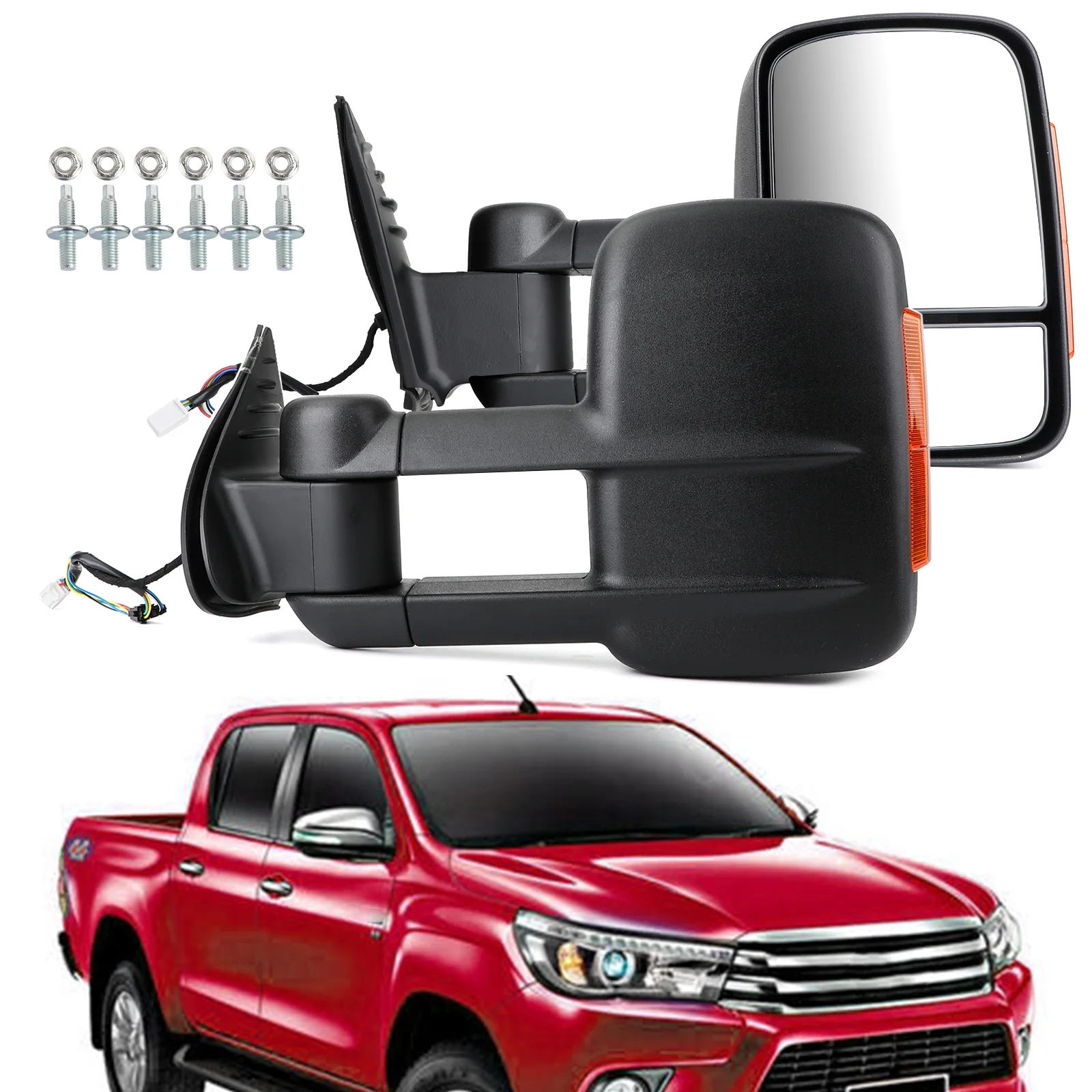 TOP 4 Best Towing Mirrors Toyota Hilux Brand 2022 Reviews