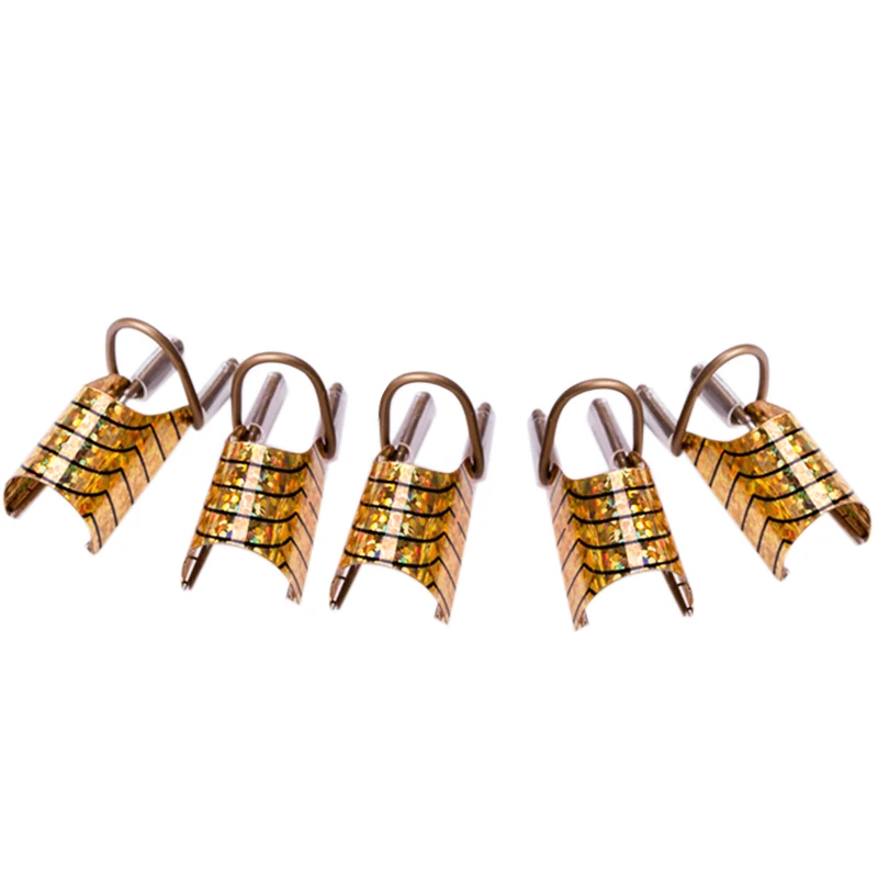 5 шт. дизайн ногтей C изогнутая форма удлинительные направляющие советы