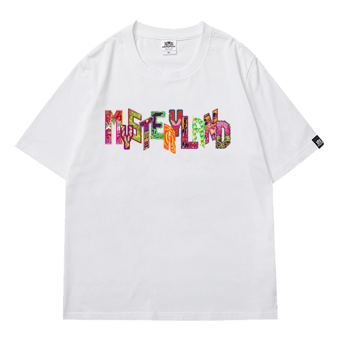 

Mysteryland Hot Sale Men T-shirt Streetwear Music Festival Short Sleeve T-shirts Hip Hop Oversized T-shirt Men's Harajuku Top