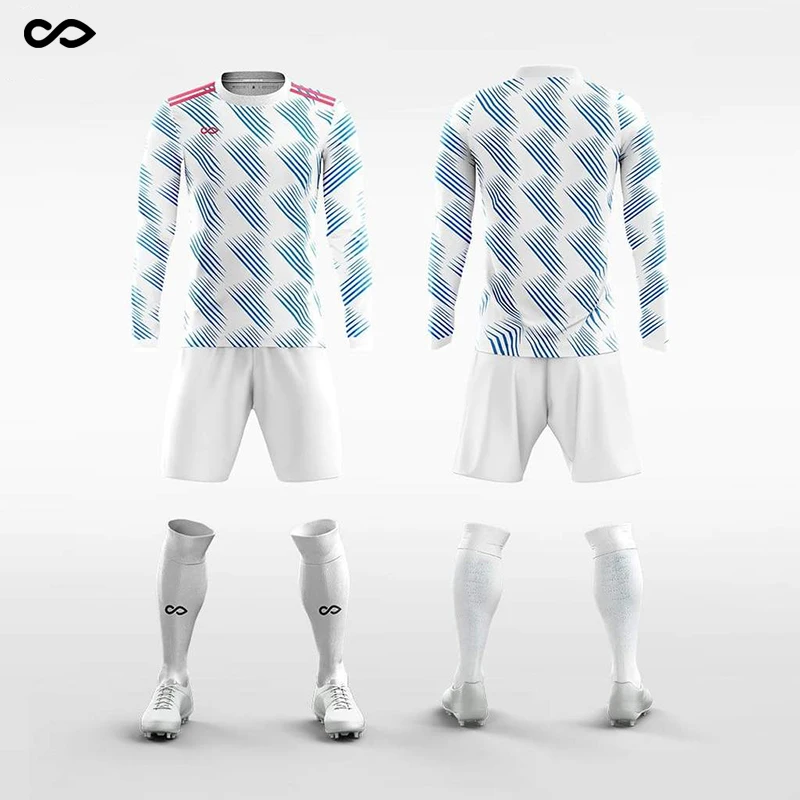 Футбольная рубашка на заказ профессиональная футболка с длинным рукавом набор