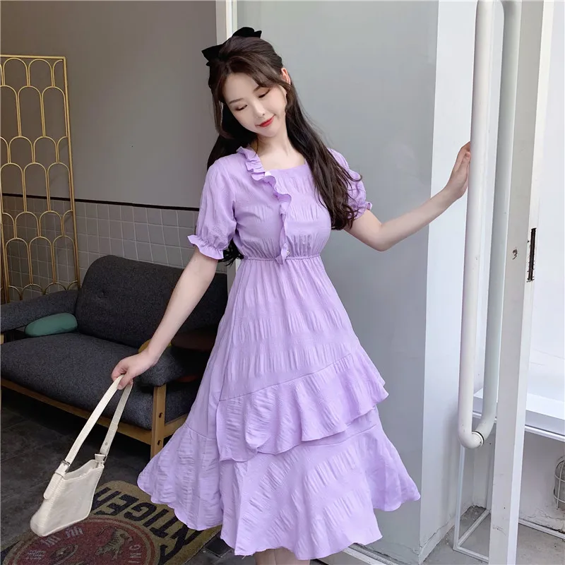 Женская юбка в Корейском стиле облегающее приталенное платье с квадратным