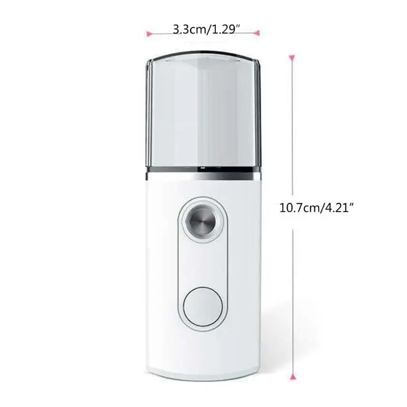 

Mini Portable Mist Sprayer Facial Body Nebulizer Steamer Moisturizing Skin Care G8TC