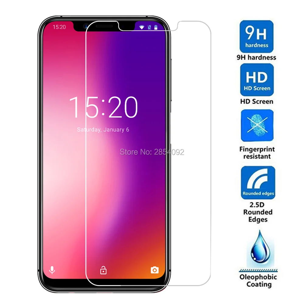 

10pcs 2.5D Tempered Glass For UMIDIGI One Pro Screen Protector For UMIDIGI One Pro 5.9 Inch Smart phone Protective Film Guard