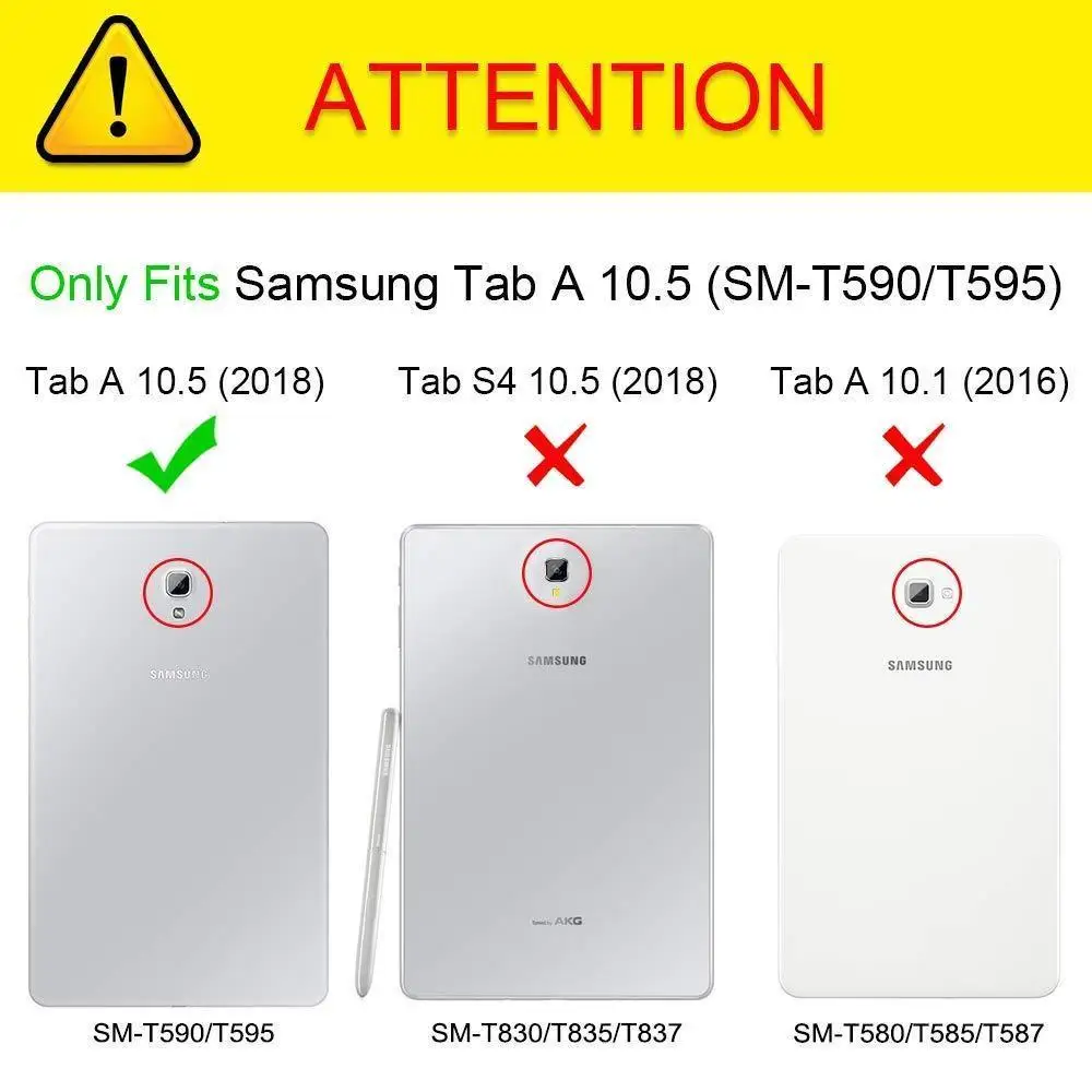 Для samsung Galaxy Tab A 10 5 T590 T595 T597 чехол детский противоударный Гибридный Силиконовый
