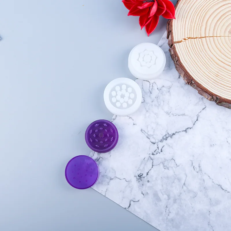 

Tobacco Grinder Leaf Herbal Herb Smoke Spice Crusher Silicone Mould DIY Crafts Making Tools Crystal Epoxy Resin Mold