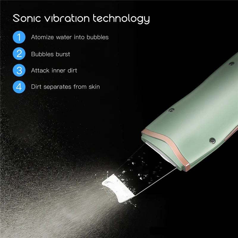 Koop Ckeyin Ultrasone Facial Scrubber Vacuüm Comedondrukker Hot Comprimeren Led Photon Gezicht Lifting Aanscherping Anti Aging Huidverzorging