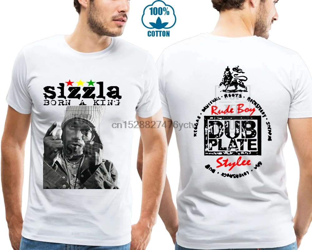 Регги футболка Jah Rastafari Haile Selassie Vybz Kartel Isaacs sizla серая футболка|Мужские футболки| |