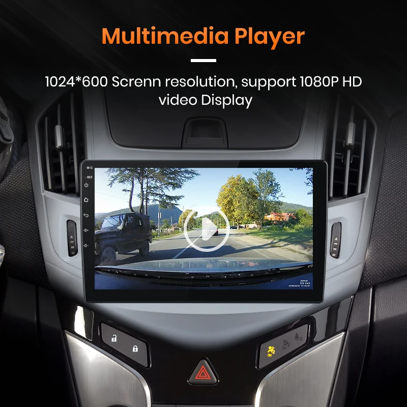 Автомагнитола AWESAFE PX9 для Chevrolet Cruze мультимедийный видеоплеер на Android 2012 2 Гб ОЗУ 32