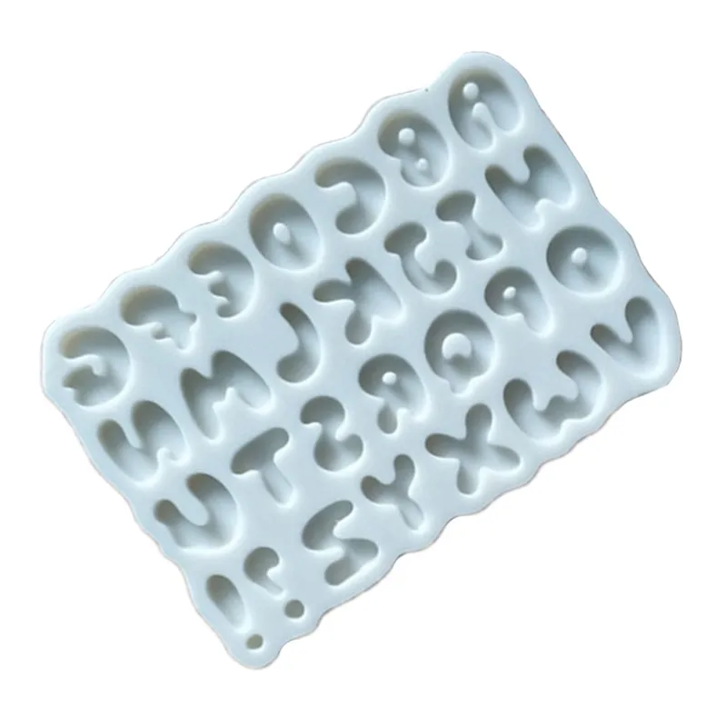 Силиконовая форма буквы 3D инструменты для украшения тортов сделай сам кухонная