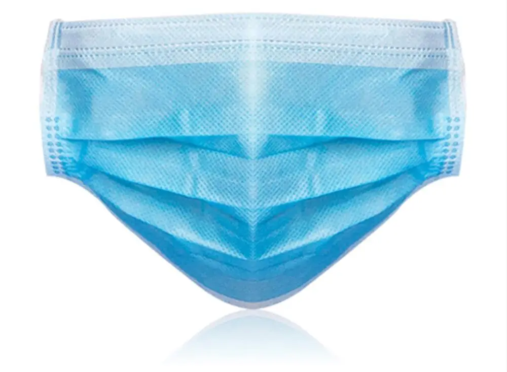 

3-Layer Disposable Face Ma-sk Adult Anti-fog Haze Dustproof Non-Woven Fabrics Ma-sk Non-Woven Air Fliter for Outdoor Use