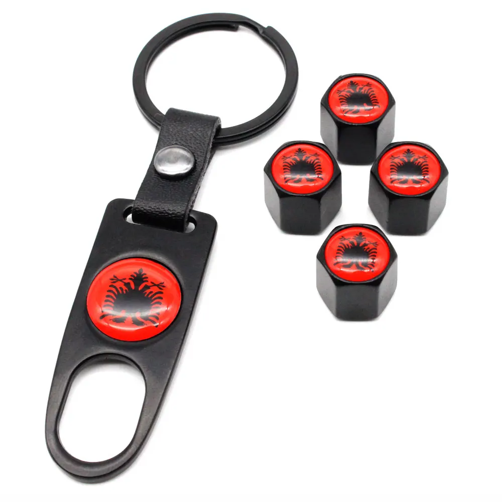 4 шт. колпачки для клапанов автомобильных колес и кожаной пряжкой | Автомобили