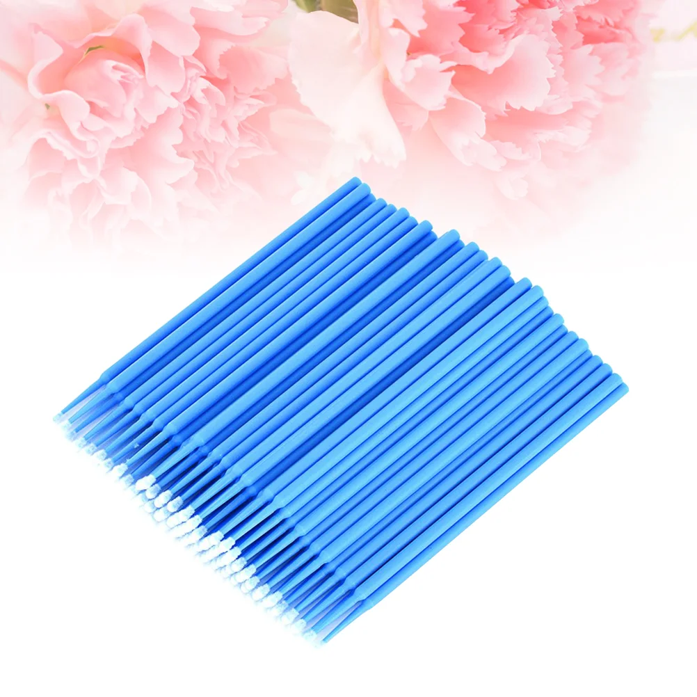 

100 шт., одноразовые щётки-аппликаторы для наращивания ресниц