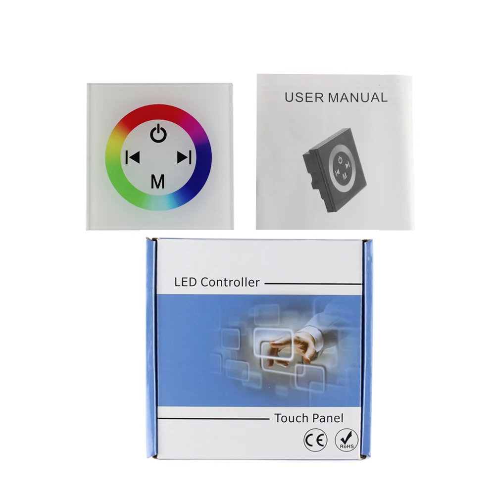 DC12-24V Домашний Светильник DIY ing RGB контроллер Сенсорная панель домашний настенный